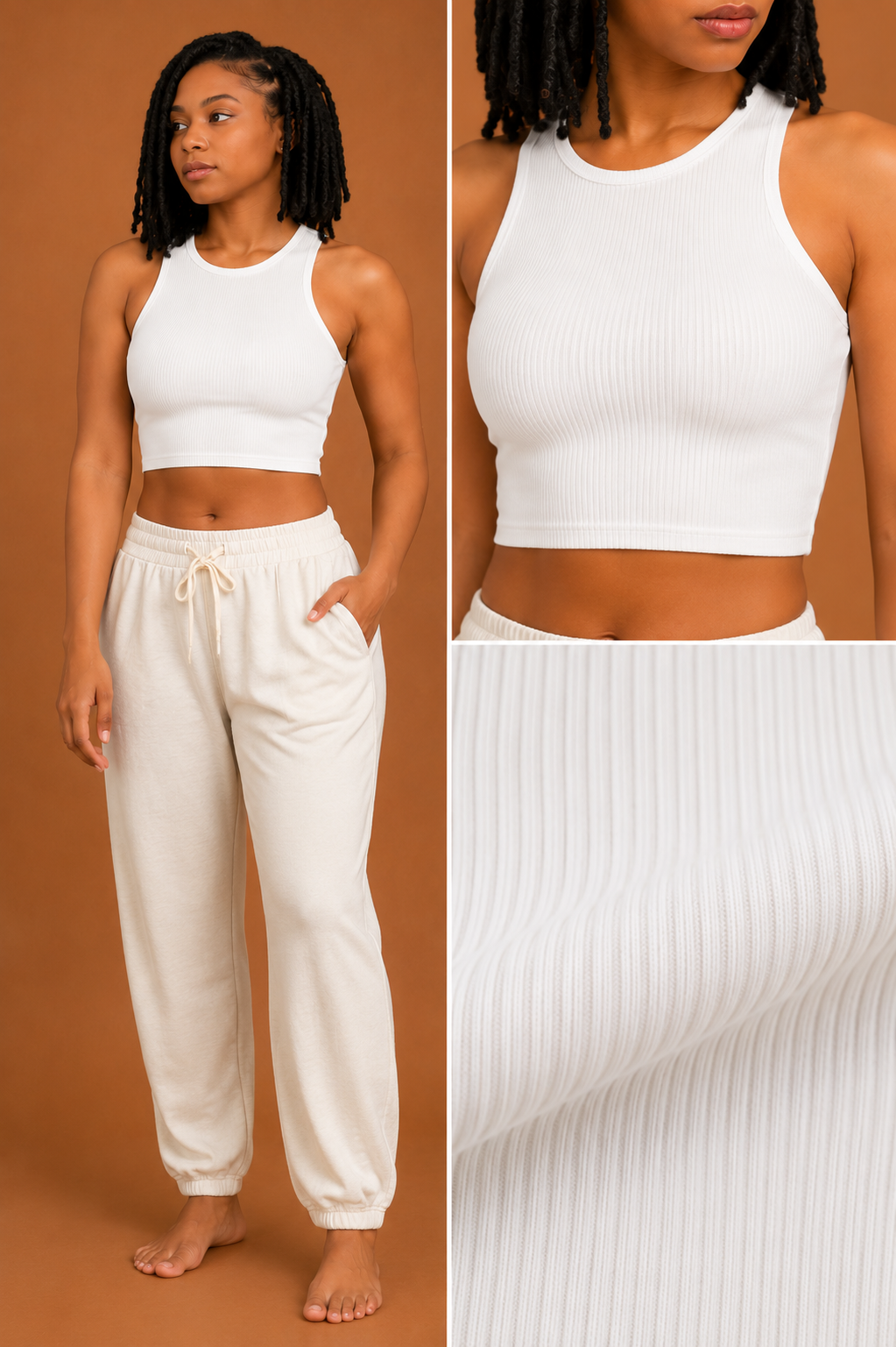 Essential Micro-Ribbed Tank Top