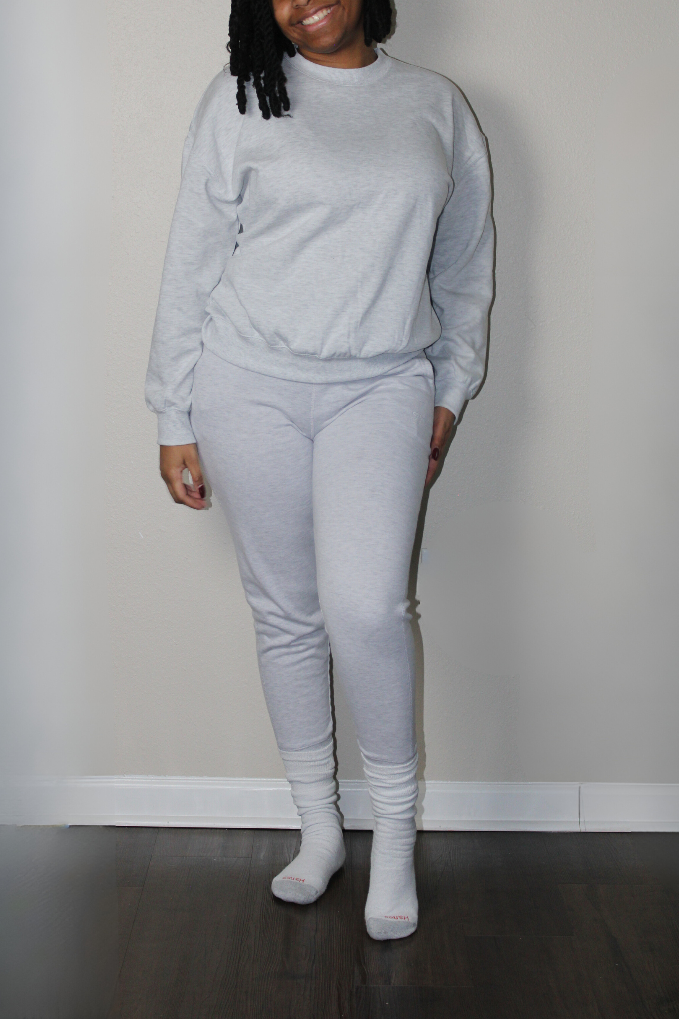 Chill Vibes Crewneck - Ice Grey
