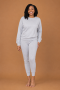 Chill Vibes Crewneck - Ice Grey