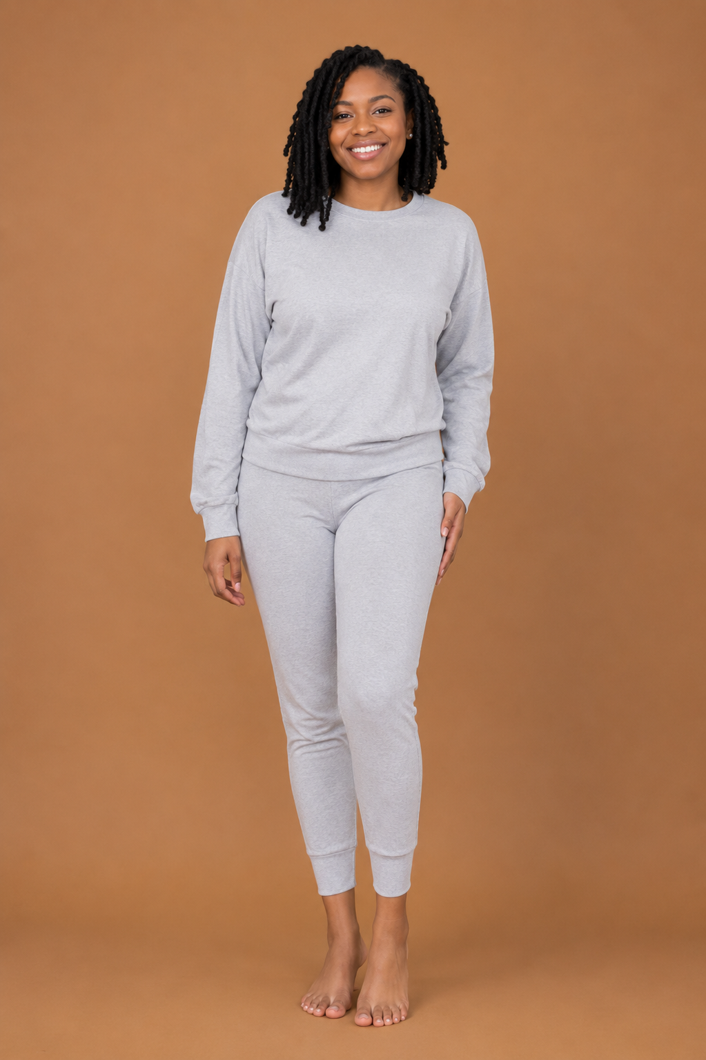 Chill Vibes Crewneck - Ice Grey